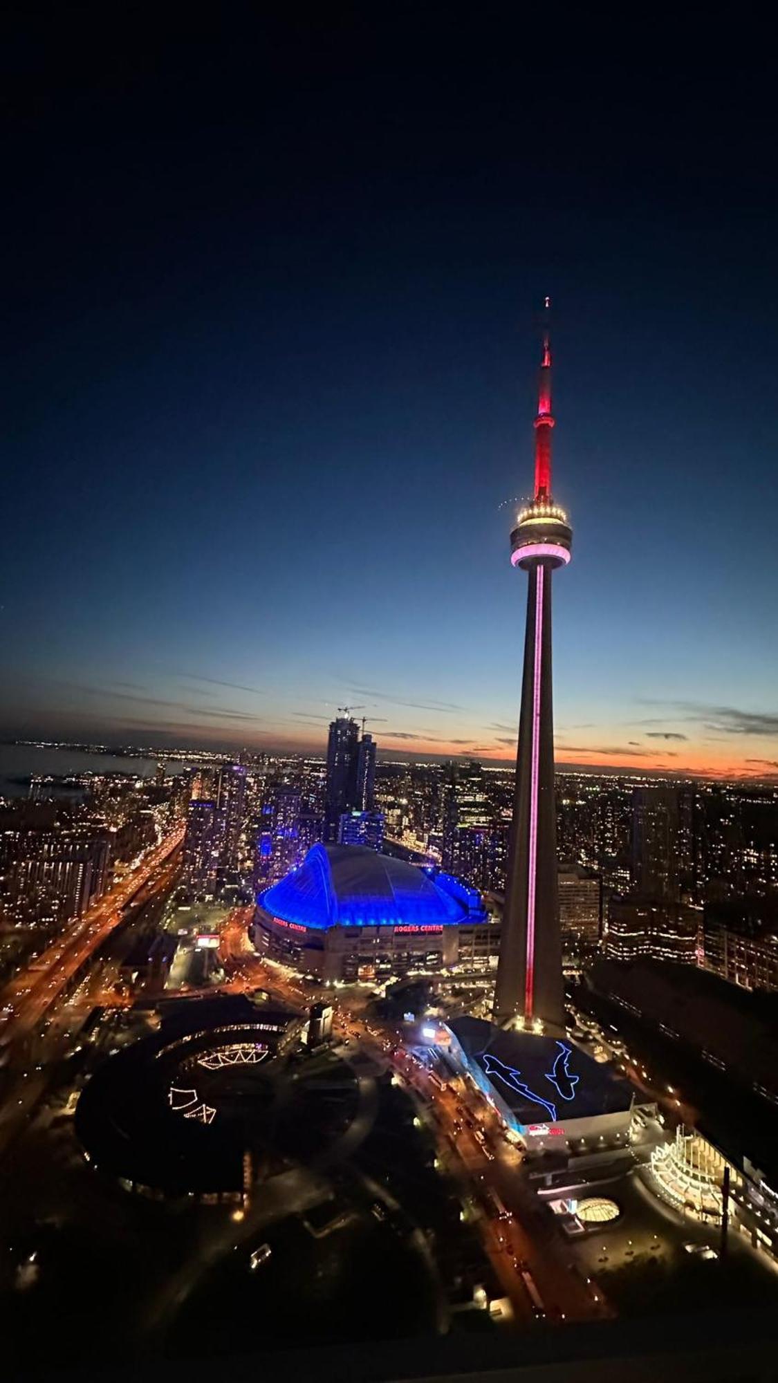 Downtown, Luxury Condo, Cn Tower, Rogers Center, Scocia Arena, Unobstructed View 토론토 외부 사진