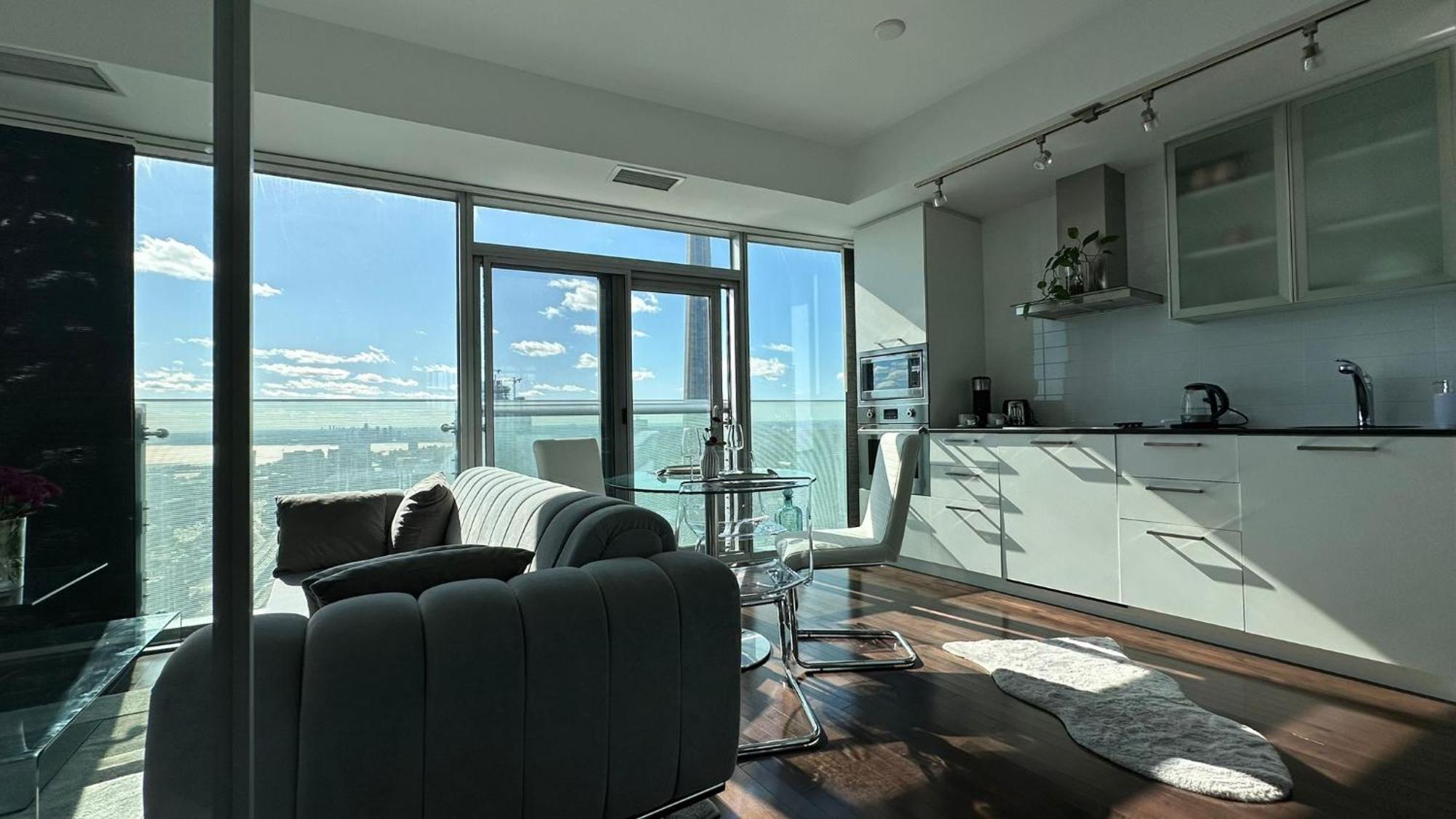 Downtown, Luxury Condo, Cn Tower, Rogers Center, Scocia Arena, Unobstructed View 토론토 외부 사진