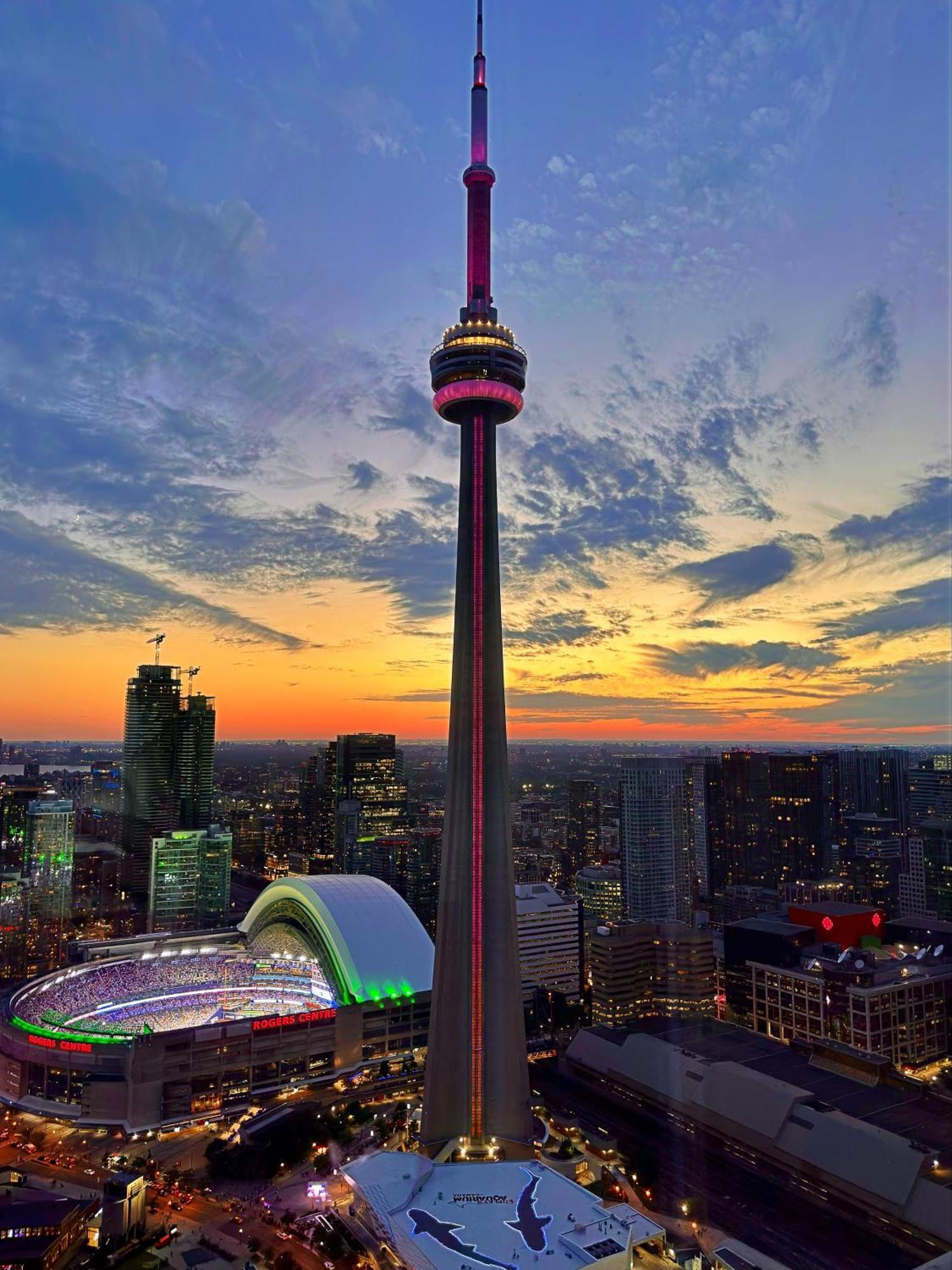 Downtown, Luxury Condo, Cn Tower, Rogers Center, Scocia Arena, Unobstructed View 토론토 외부 사진